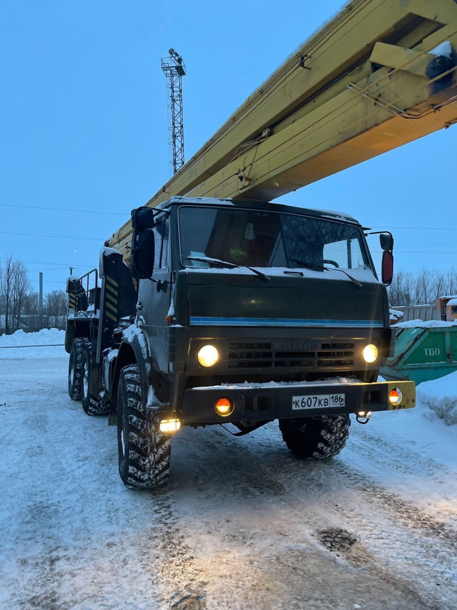 Погрузо-разгрузочные работы при помощи автокрана в Саранске недорого